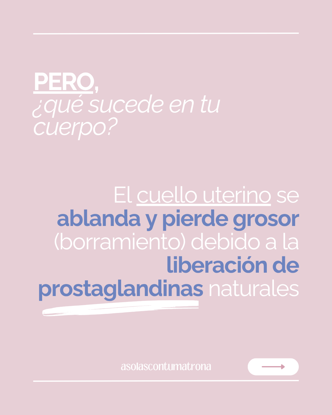 Identificación del inicio del pródromos de parto